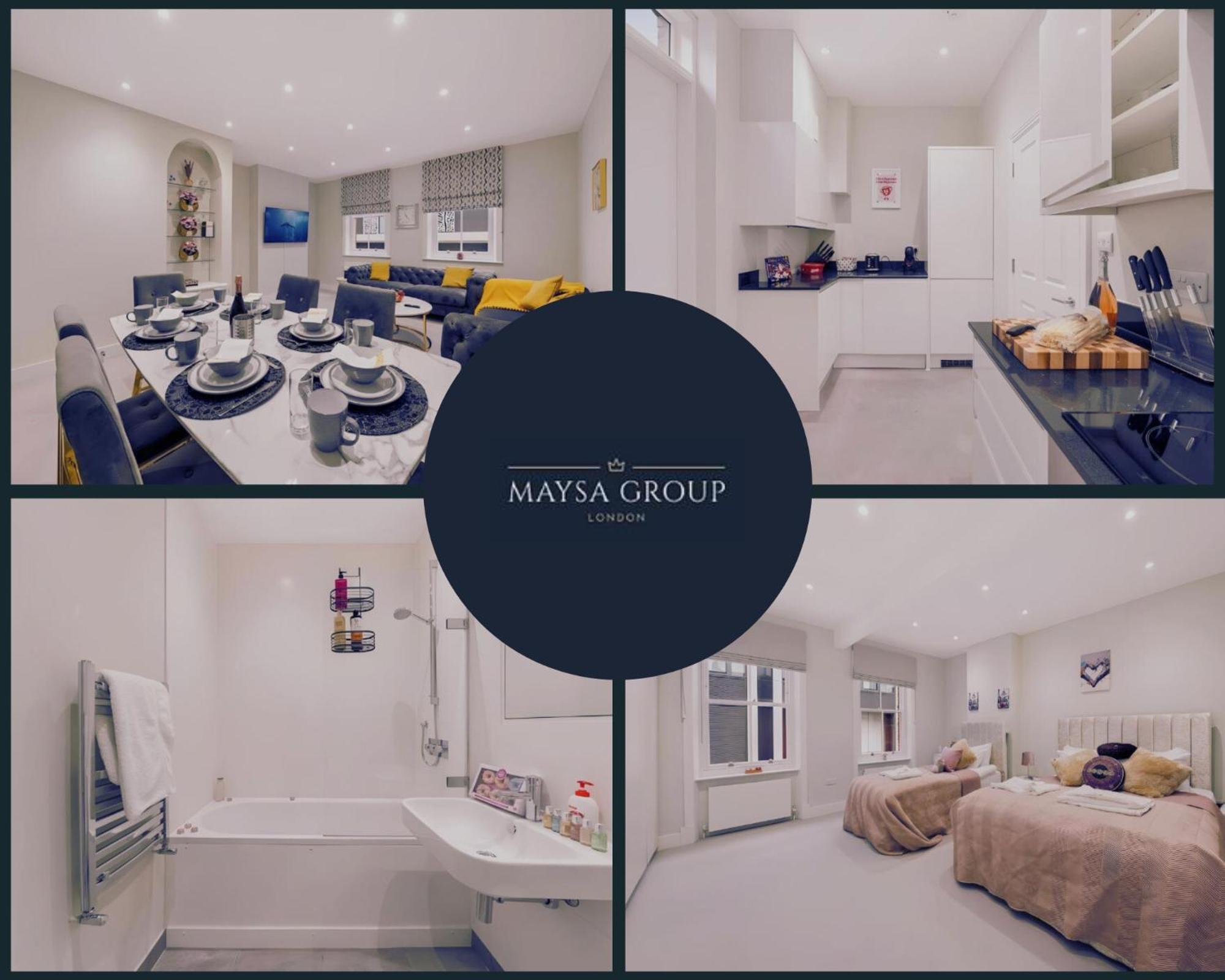 Chic 2 Bed Maisonette In Mayfair 32a * Londra